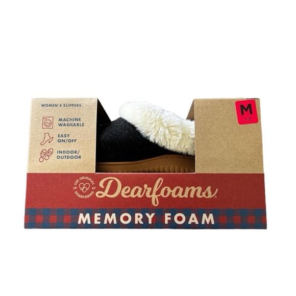 Dearforms Women’s Memory Foam Slippers. - Picture 1 of 3